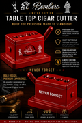 El Bombero™ Tabletop Cigar Cutter